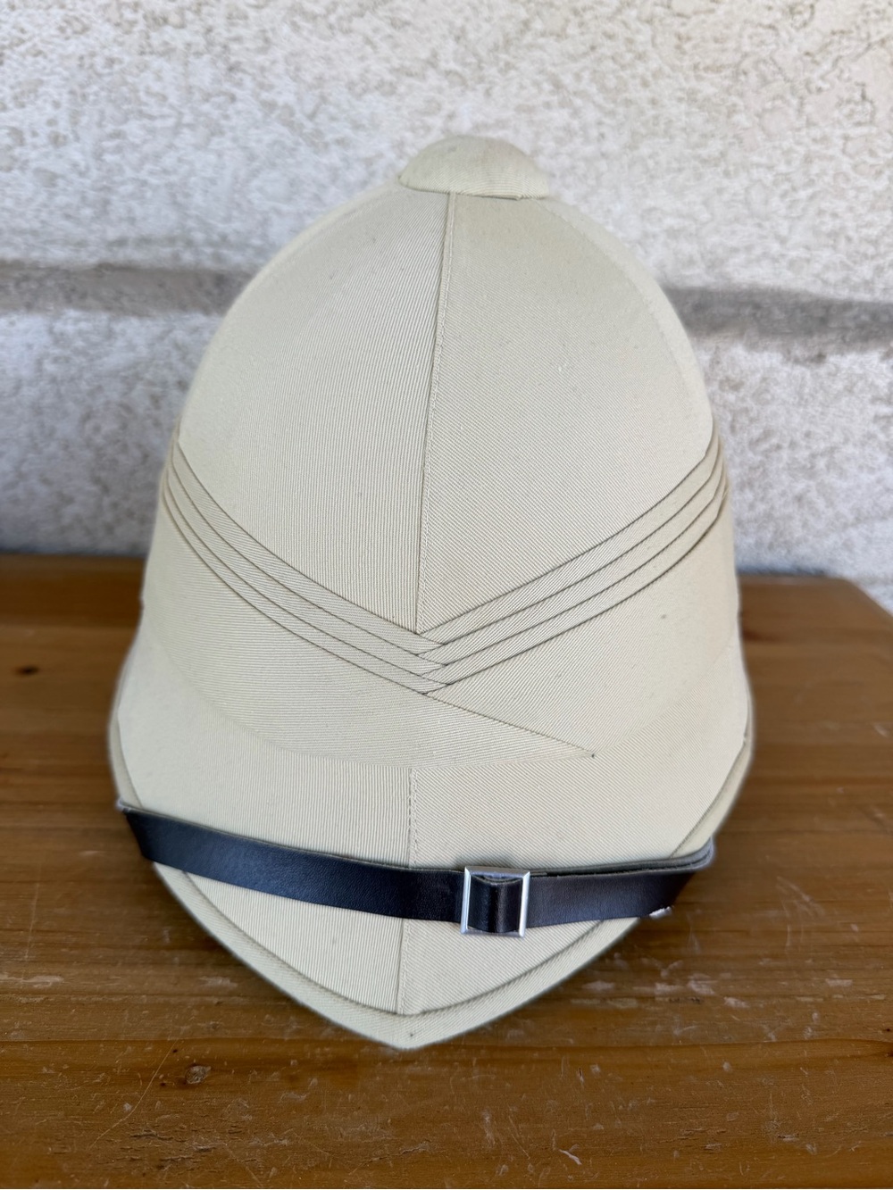 Men's Cream Riding Cap - Unbranded - Picture 2 of 6